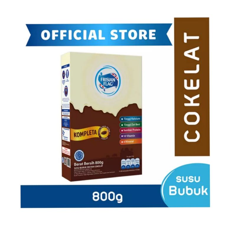 FRISIAN FLAG Kompleta Rasa Cokelat / Vanila 800gr