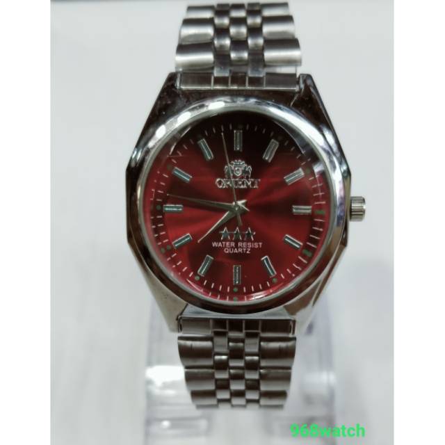 Terbaru Jam Tangan Rantai Pria Wanita Orient Warna