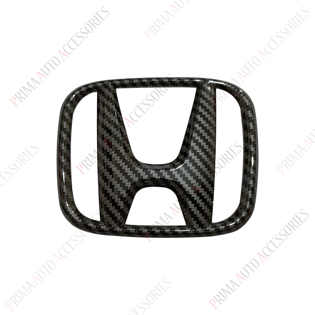 Logo Emblem Mobil HONDA BRIO ALL NEW 2018 - 2021 CARBON (Depan)