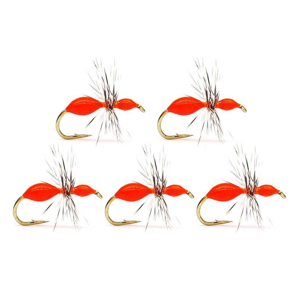 Preva 5pcs Insect Hook Alat Pancing Buatan Insect Lure Hair Hook Fishhooks Umpan Semut