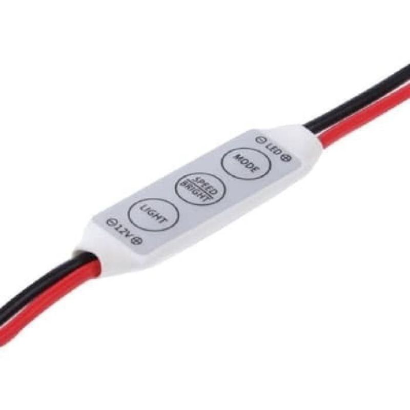 Led dimmer controller Strobo pengatur lampu LED 5v - 12v dc lampu variasi