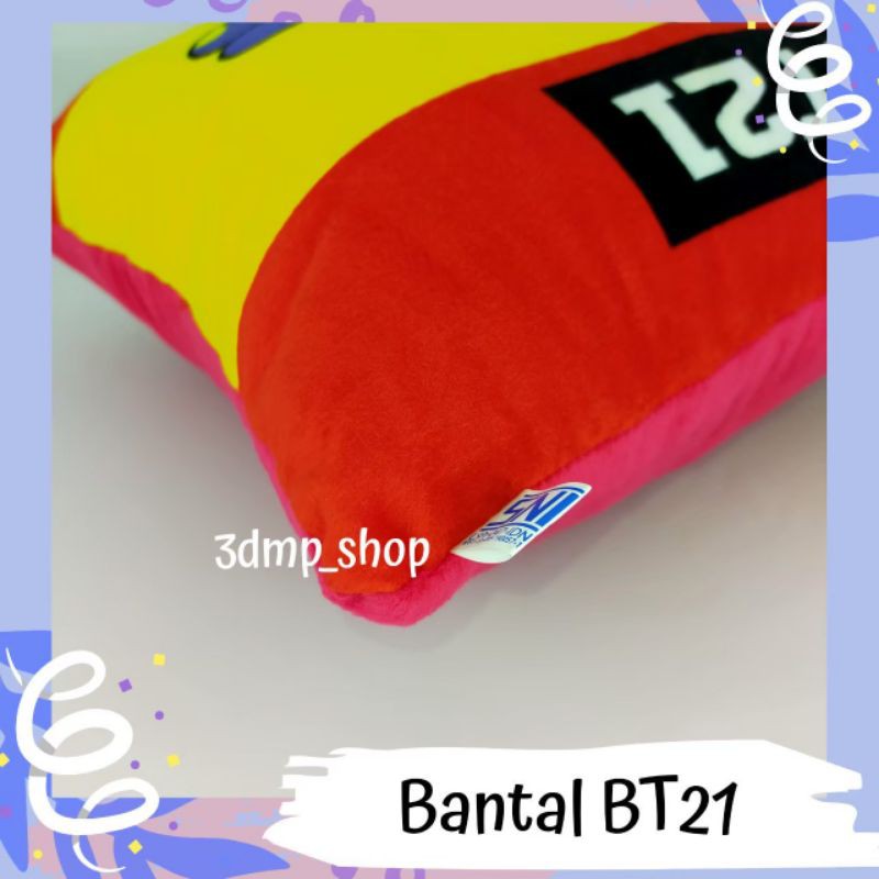 Bantal BT21 Tata Chimmy Cooky