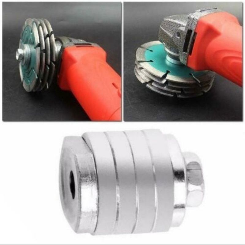Baut adapter extension Shaft gerinda 4&quot; M-10 pengganti mesin wallcraiser merk kenjihro 100% original