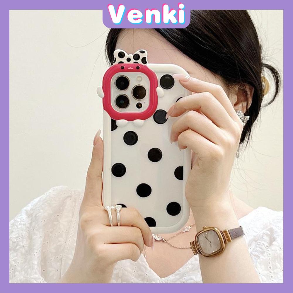 iPhone Case Silicone Soft Case Clear Case Airbag Shock Resistant Protection Camera Smooth Feel Colorful Dot Compatible For iPhone 11 Pro Max 13 Pro Max 12 Pro Max 7Plus xr XS Max