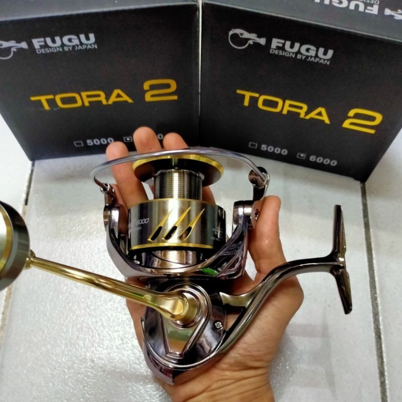 Reel Fugu Tora 2 1000 2000 3000 4000 6000 Power Handle Metal Body
