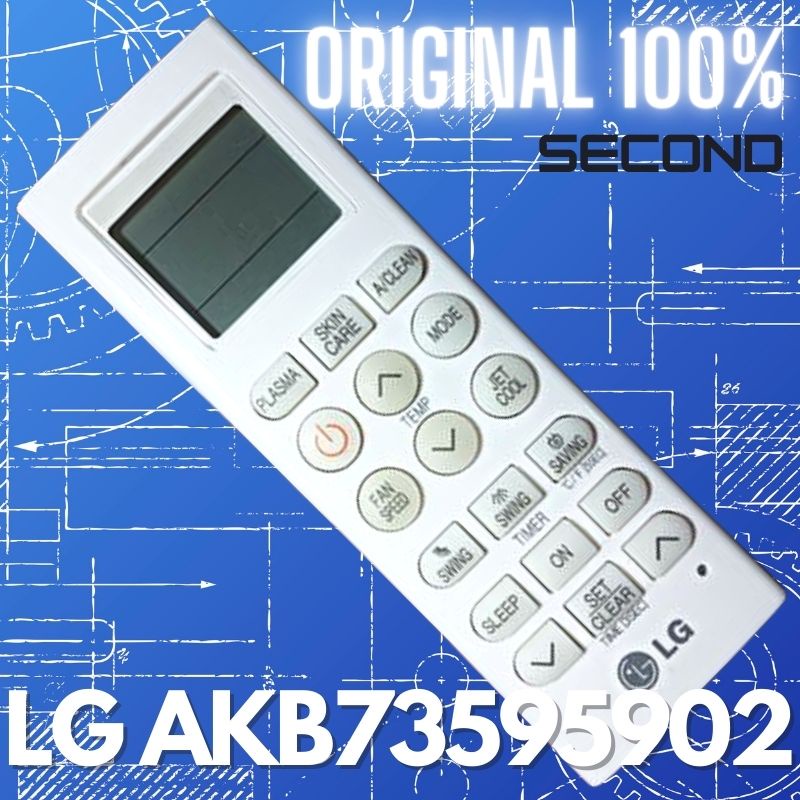 Remote AC LG AKB73595902 Original Second