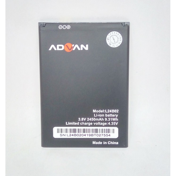 Batre Advan S50 Prime Baterai Advan S50 Prime Battery Advan S50 Prime L24B02 Baterai Advan S50Prime