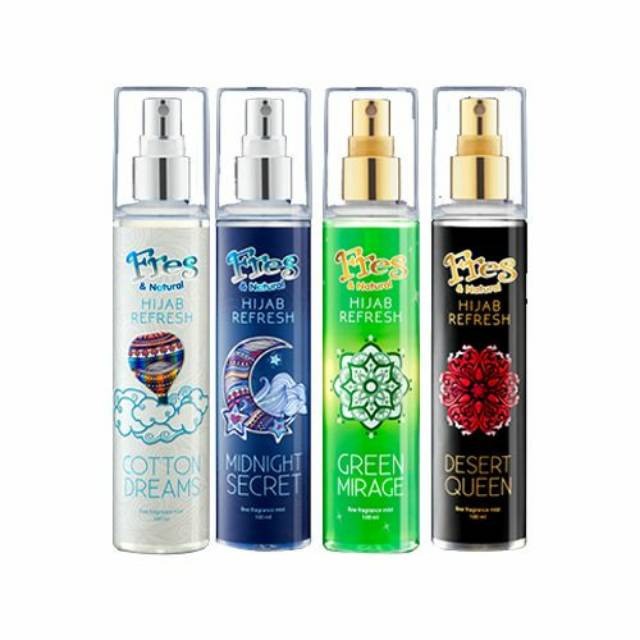 FRESH And Natural Refresh 100ml BPOM ORIGINAL / Minyak Wangi Fresh Hijab Perfume Parfum by AILIN