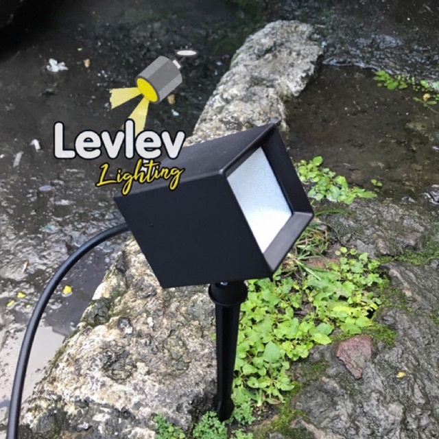 Vacolux Lampu Taman LED 5 Watt Outdoor kotak VL-5101A