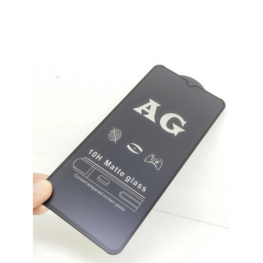 ANTI GLARE Redmi 7 Redmi 9 9 9A 9C 9T 9 Power Redmi Note 8 Tempered Glass Matte FULL LEM Anti Minyak