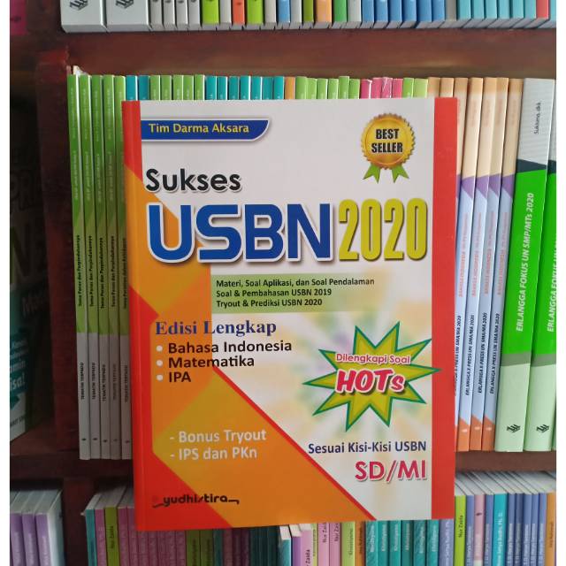 Sukses Usbn 2020 Sd Mi Yudhistira Plus Kunci Jawaban Shopee