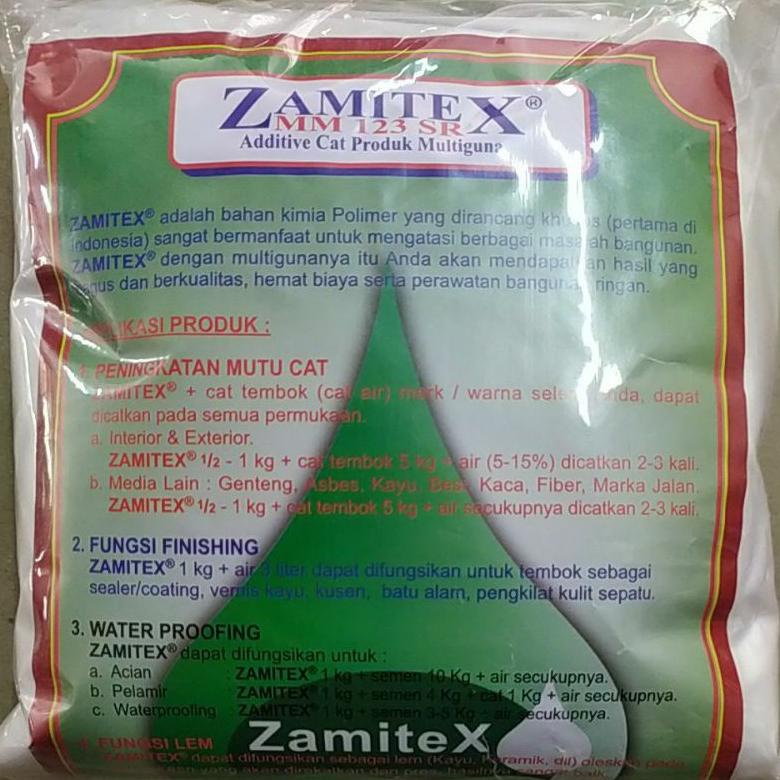 Zamitex Mm 123Sr Additive Cat Anti Bocor Anti Rembes Coating Multifungsi Lem Serbaguna Zamitex