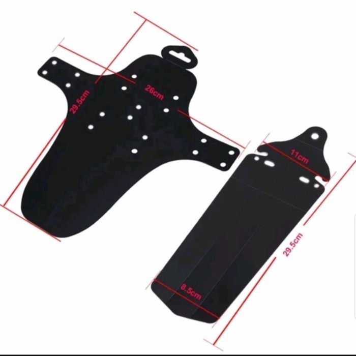 Spakbor sepeda mtb depan belakang fender slebor pelindung air hujan