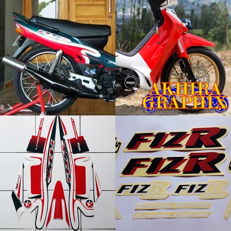 Stiker striping fiz r SE special edition caltex marlboro lis polet motor
