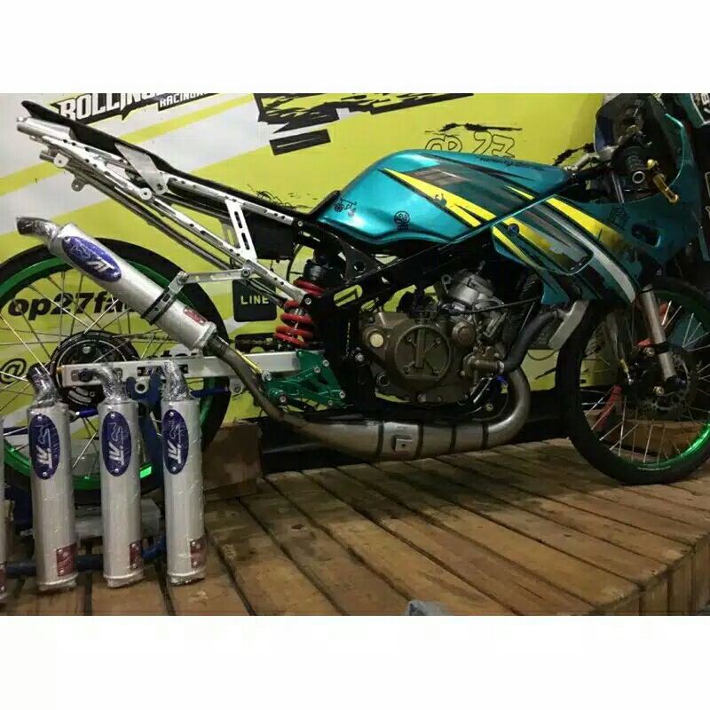 KNALPOT AITECH ORI COBRA GALVANIS BIG VOLUME KAWASAKI NINJA 150 R RR