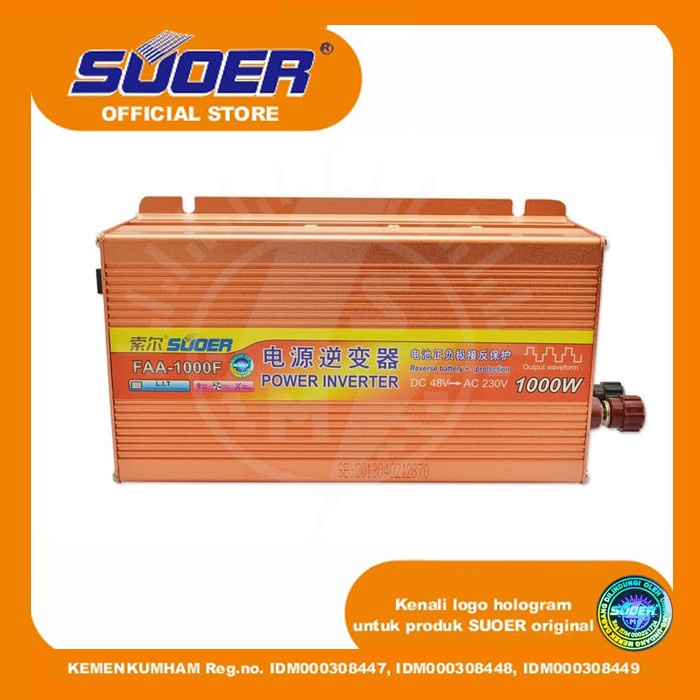 Power Inverter 1000 Watt 48 Volt 1000W 48V Faa 1000 Suoer
