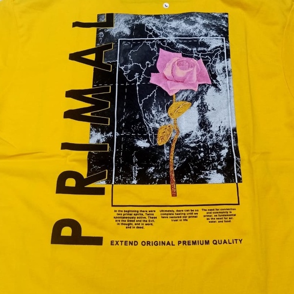 Kaos murah Kaos distro murah baju  distro pria t-shirt murah combed30s primal