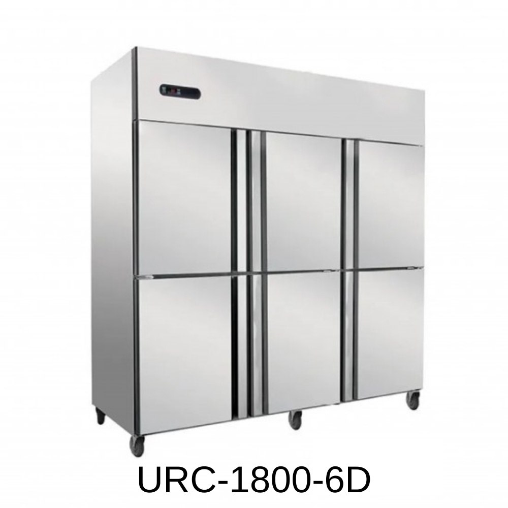 GEA S/S Upright Chiller URC-1800-6D Stainless Steel