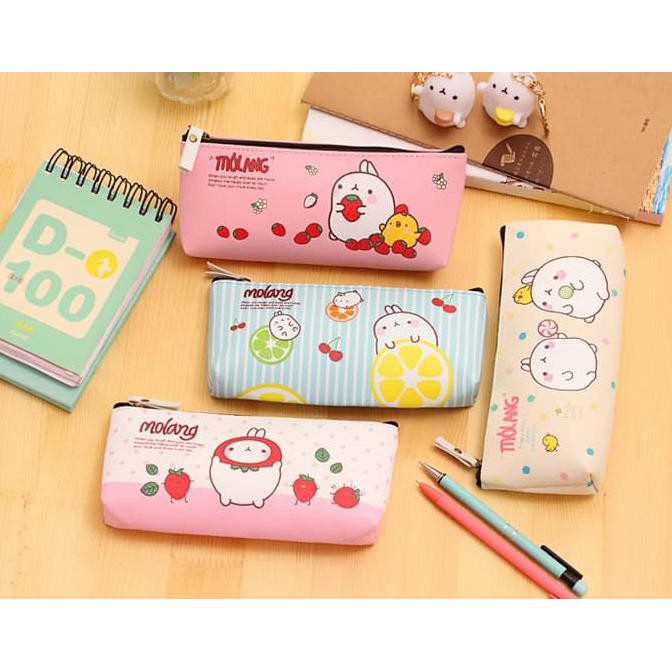 

Open Ds Tempat Pensil Kartun Kulit Cute Potato Rabbit Pencilcase Stp009 - Biru