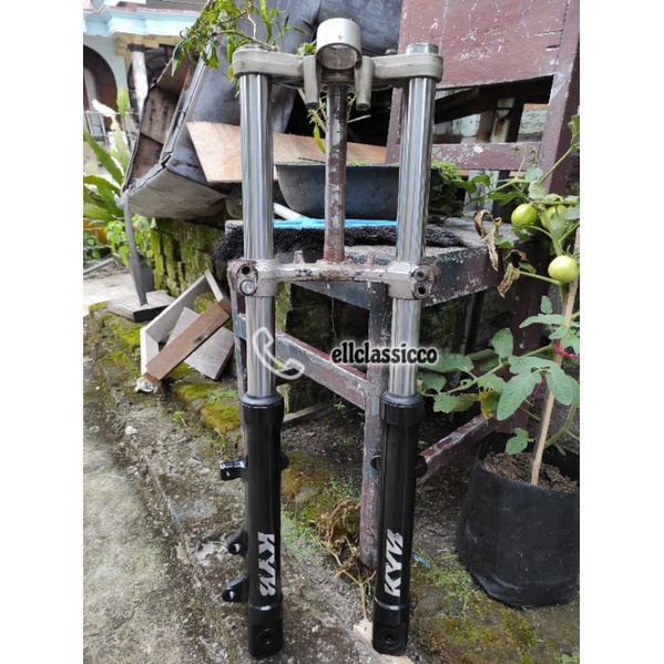 shockbreaker shock shok skok as bottom KYB zeto kayaba zetto set T ninja rr / shok kyb vixion ninja 