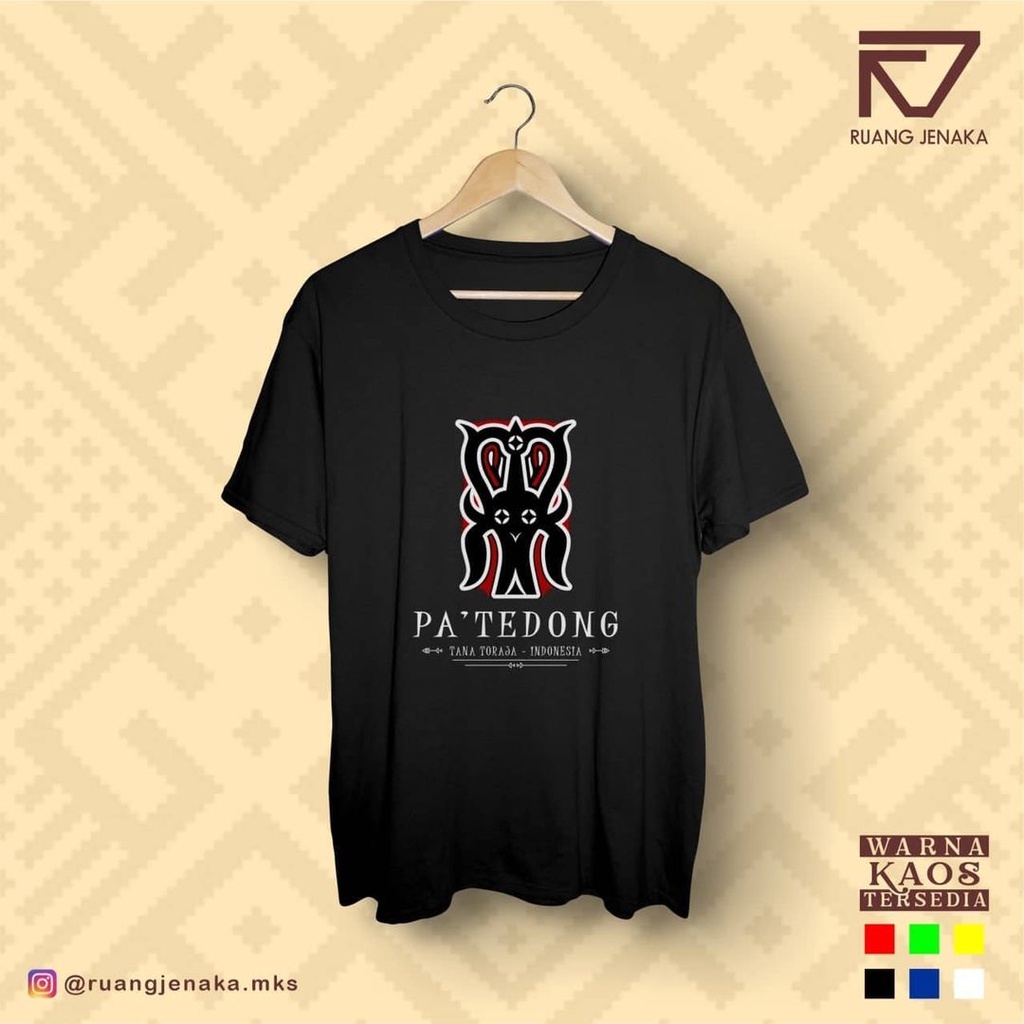 KAOS TORAJA PA'TEDONG DISTRO QUALITY