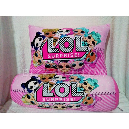 Bizzarpillow Bantal Guling Custom Fullprint Motif Kartun BZ220