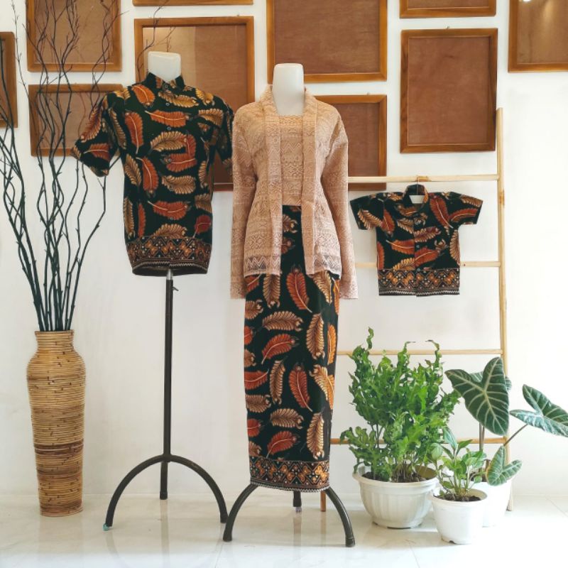 Kutu Baru Anak Couple Family Kebaya Anak Perempuan Kebaya Couple Family Brukat Modern