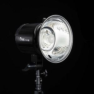 Rams H70 HSS TTL X2 Light Unit With Softbox + Stand Black