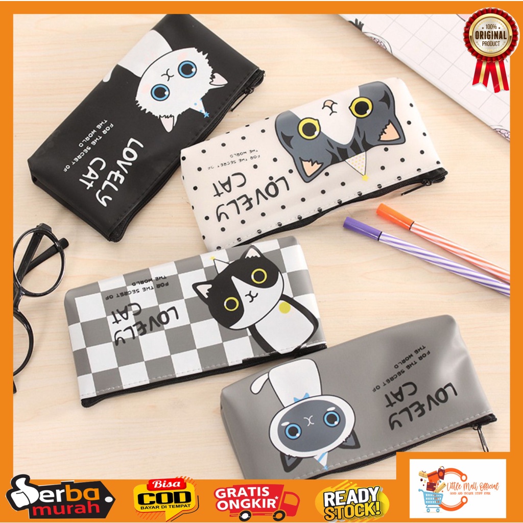 

Little Mall TEMPAT PENSIL LUCU KOREA MOTIF CAT TEMPAT PENSIL MOTIF KOTAK PREMIUM IMPORT