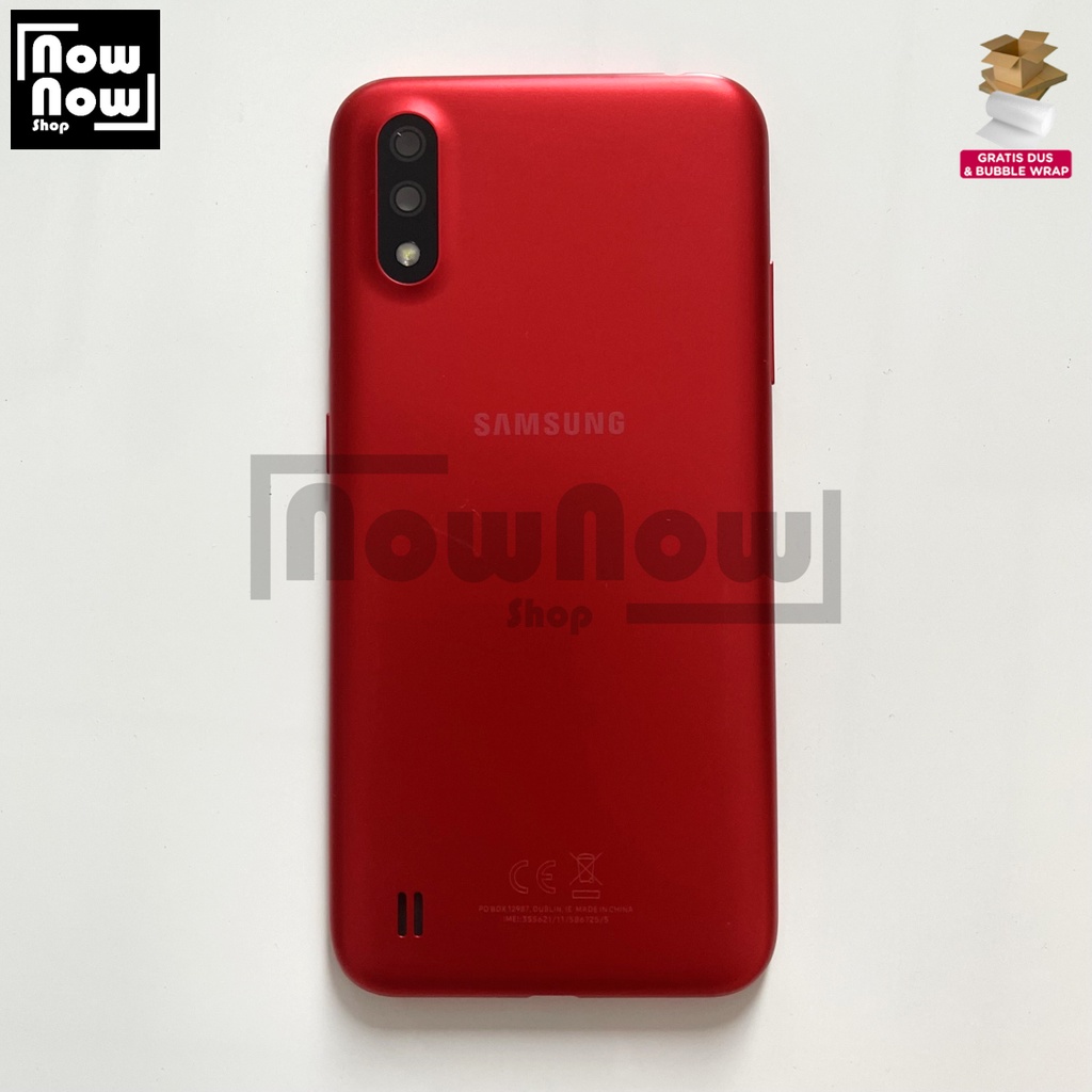 Backdoor Tutup Belakang Baterai Backcover Back Casing Housing Samsung Galaxy A01 A015 A015F A015G Cover Belakang SM-A015F SM-A015F/DS SM-A015G SM-A015G/DS SM-A015M SM-A015M/DS SM-A015T1 SM-S111DL SM-A015V SM-A015A SM-A015AZ