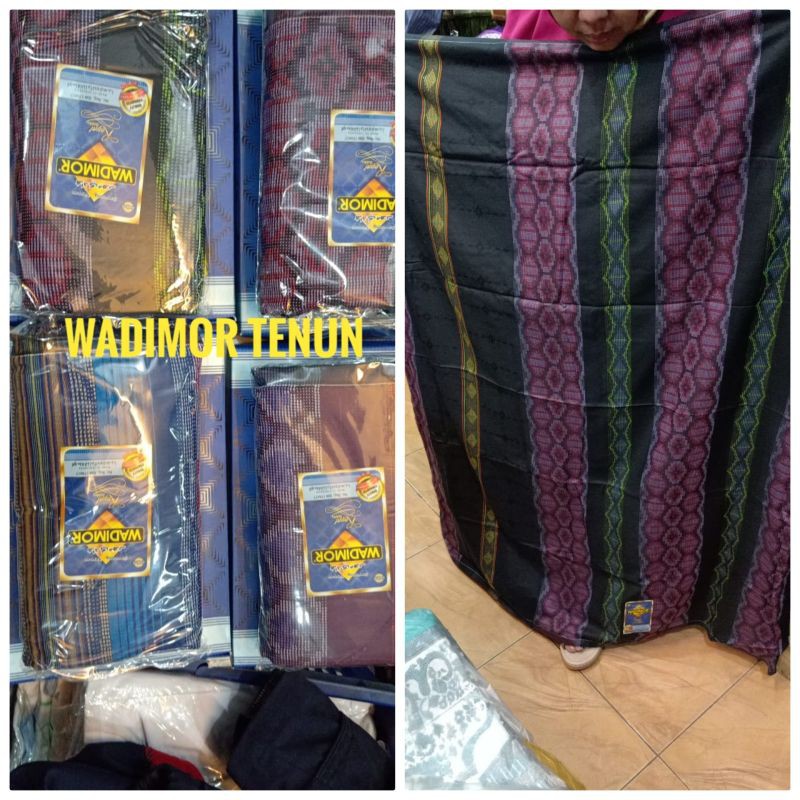 Sarung Pria Wadimor Tenun Wadimor Dobby Kain Premium Motif Calssic Mewah Terbaru WADIMOR / Peralatan