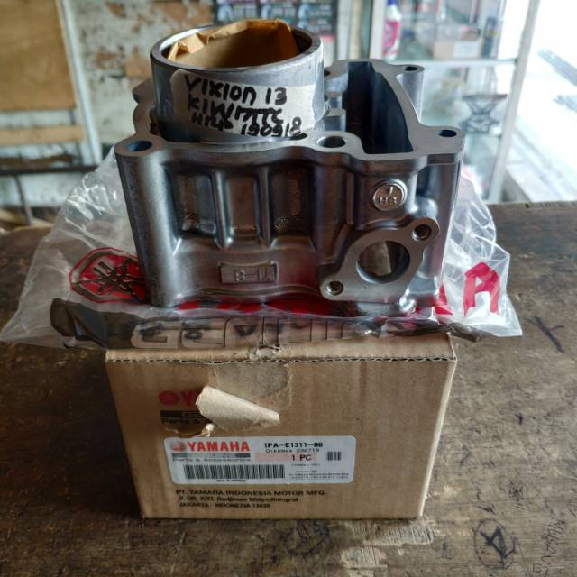 Cylinder Blok Only Yamaha New Vixion Original Yamaha