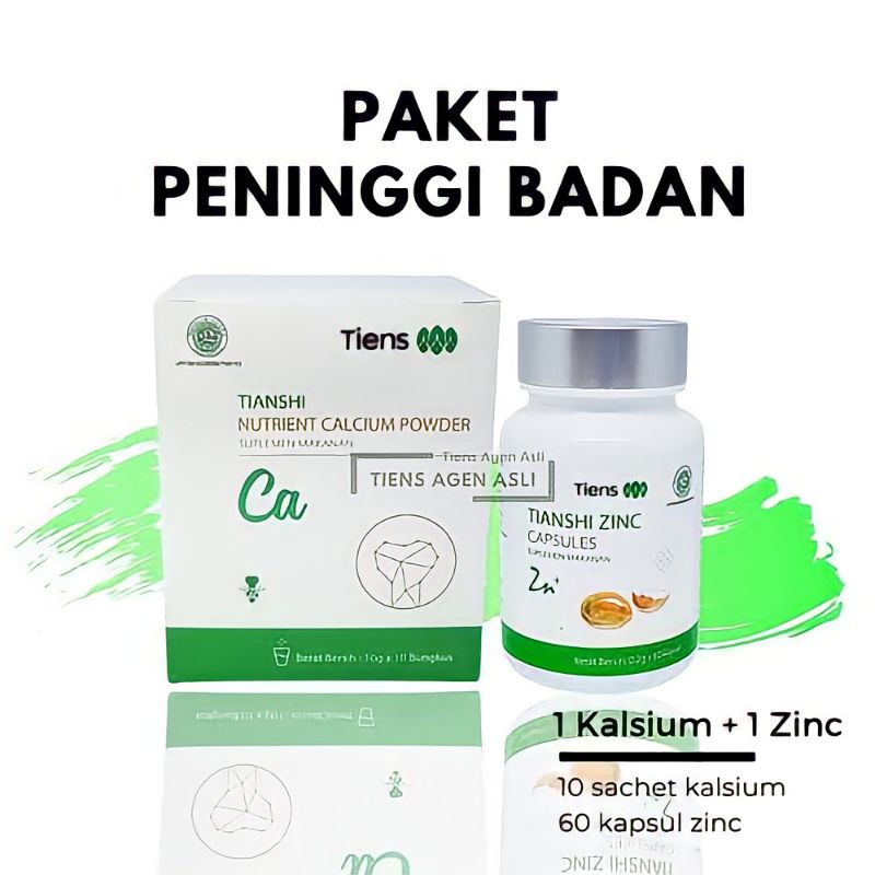 

[ PROMO ] TIENS PENINGGI BADAN TERBAIK BISA TINGGI 1-15 CM