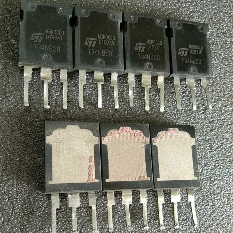 Mosfet transistor Y34NB50 N-channel 34A 500v