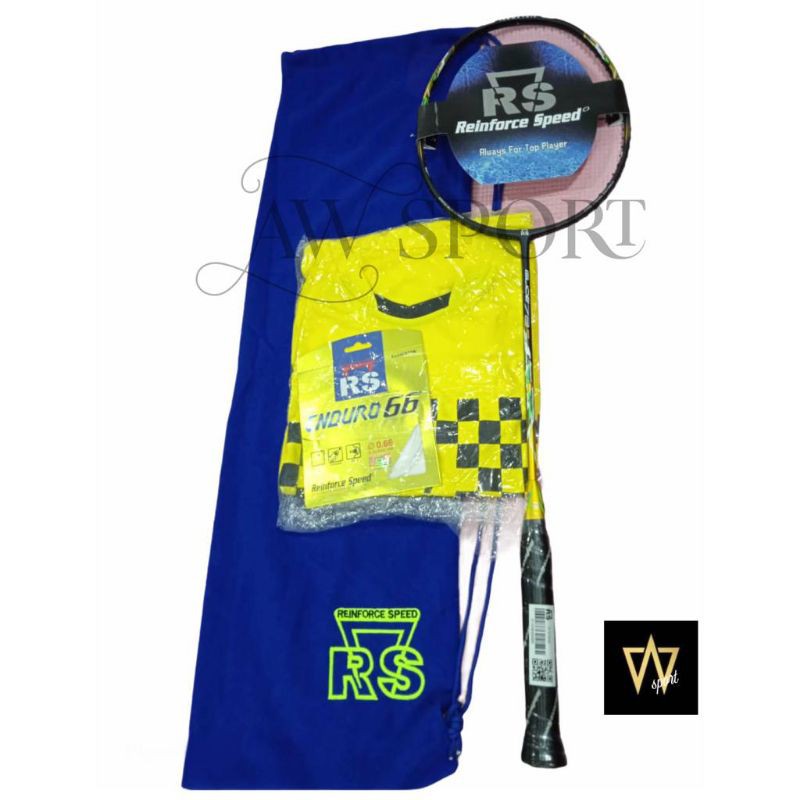 Raket Badminton RS GLIDE 72 Gold / Raket Bulutangkis