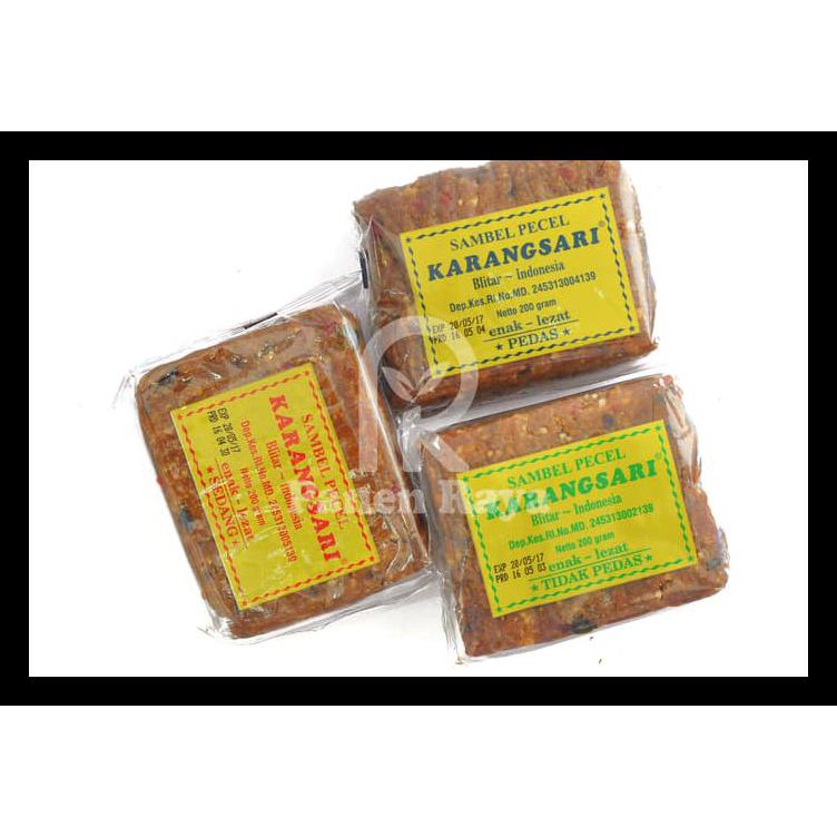 

Sambal Pecel Blitar Karangsari Sambel Kacang Siap Makan - Pedas Terlengkap