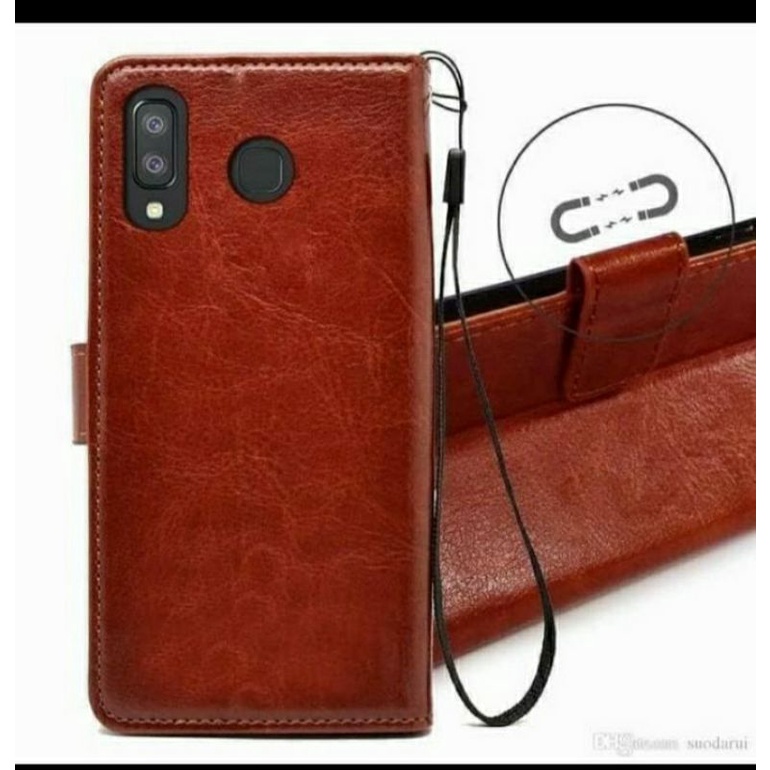 Casing Leather Case Samsung Galaxy Samsung Galaxy A40 Dompet