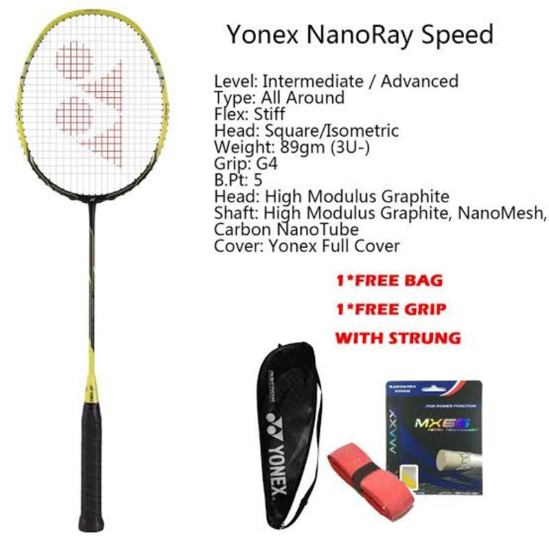 Yonex NanoRay Speed