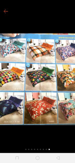 Bedcover Hawaii Semua Motif By Request. Lengkap Dengan Sprei.