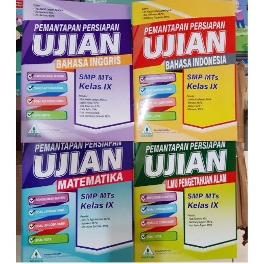

❤BISA COD❤ Buku Akasia 2020 Pemantapan Persiapan Ujian Akasia SMP 2020 + Kunci