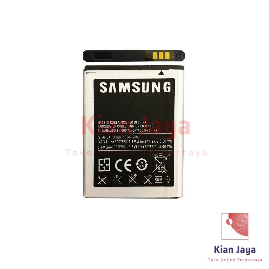 Baterai Samsung Galaxy Ace S5830 Gio S5660 Fit S5670 Y Duos S6102 Young S6310 Original OEM Batre Batrai Battery Hp EB494358VU Ori