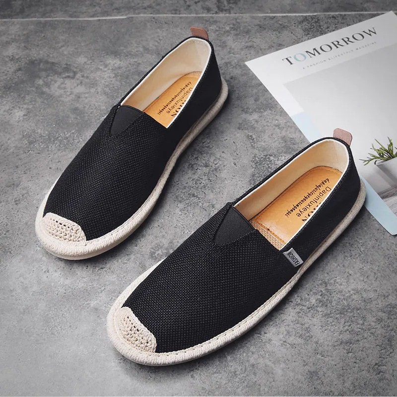 Sepatu Pria Sepatu Kasual Slip On Import Murah Motif Army Terbaru Nyaman Buat Hangout dan Kekinian