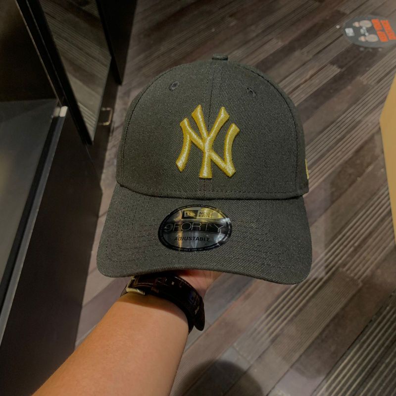 Topi New Era NY Yankees Youth Cap - Dark Green