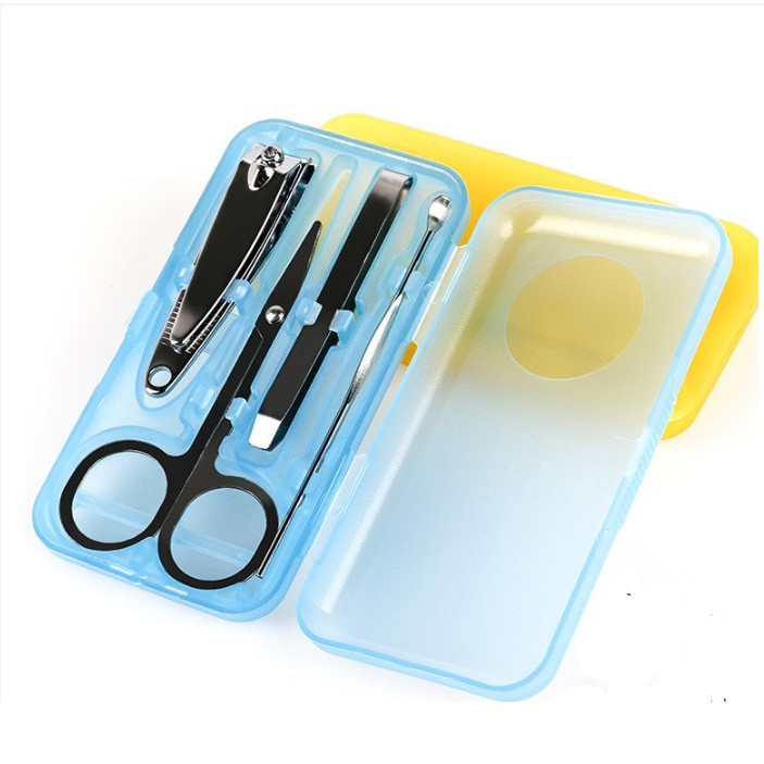 D_shop GUNTING KUKU SET 4 IN 1 / PAKET SOUVENIR/PAKET PEDICURE MANICURE 4PCS