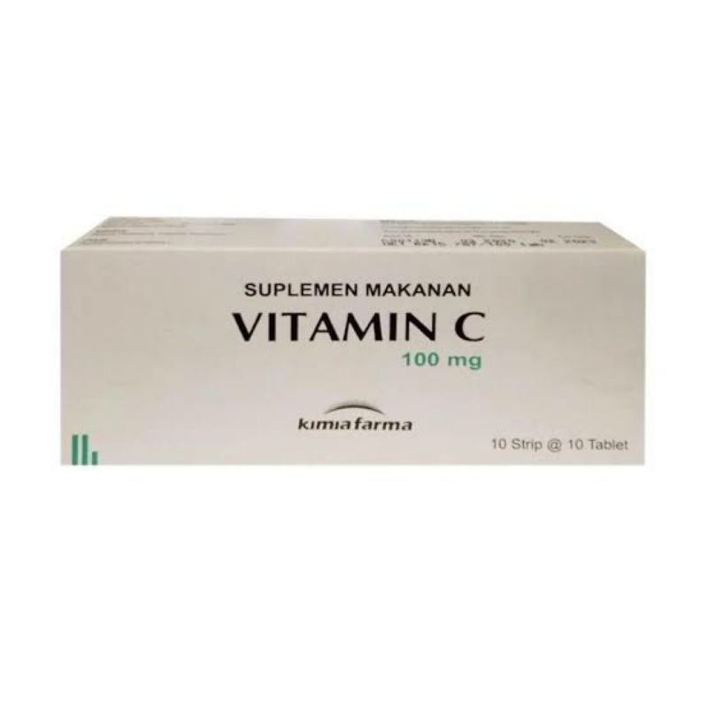 VITAMIN C 100 MG KIMIA FARMA 1 STRIP @10 KAPSUL