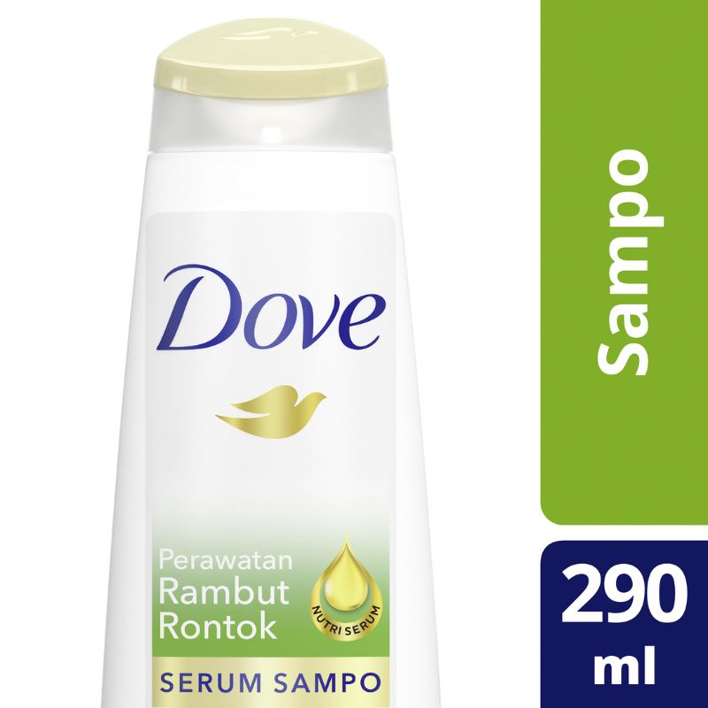Dove Shampoo / Dove Sampo 290ml Original 100% ~ Asli