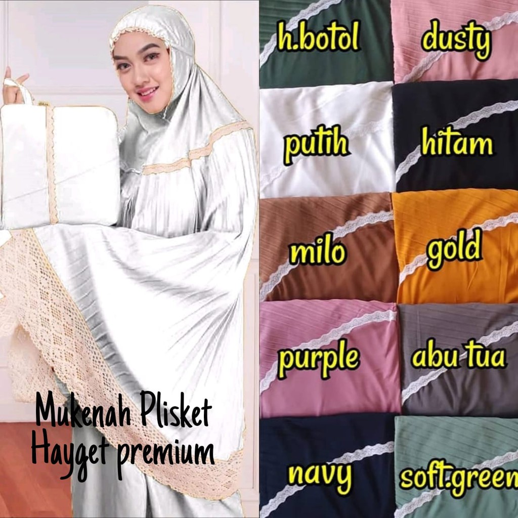 Mukenah Plisket Adem |  Mukenah Dewasa Murah | Mukenah Dewasa Terbaru 2020 | Mukenah bahan adem