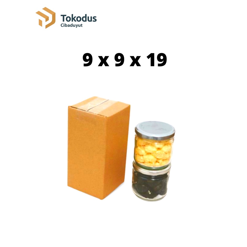 

Kardus Box Packing | Kardus Box Kemasan | Kardus Polos | Dus Kemasan uk 9 x 9 x 19 cm - Tokodus Cibaduyut