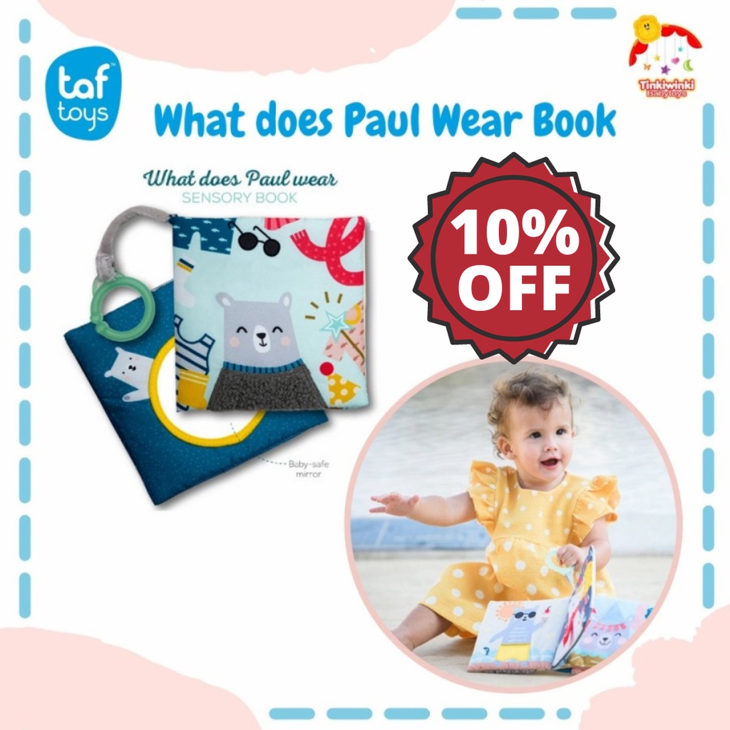 Taf Toys What does Paul Wear Book