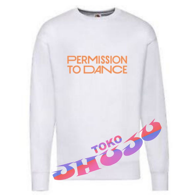 Basic Sweater BTS Permission to Dance sablon oren